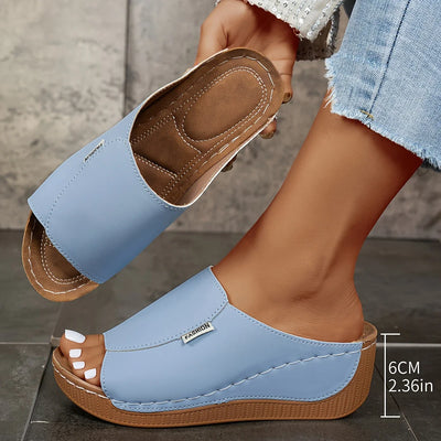 COLAC™ OPEN TOE PLATFORM ORTHOPEDIC SANDALS