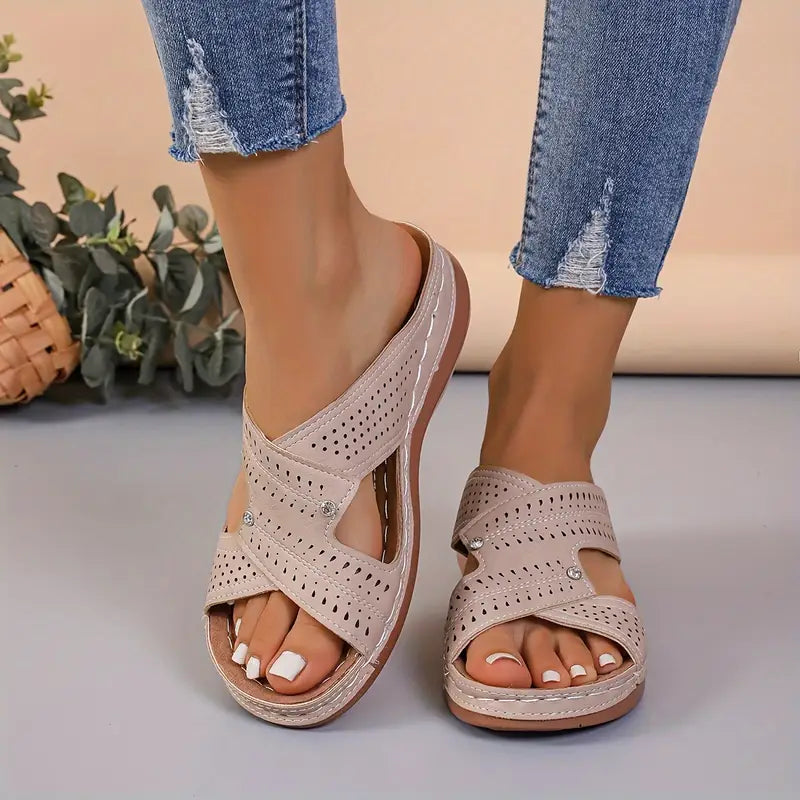ELYSIA™ WOMEN'S COMFORTABLE WEDGE HEEL SANDALS